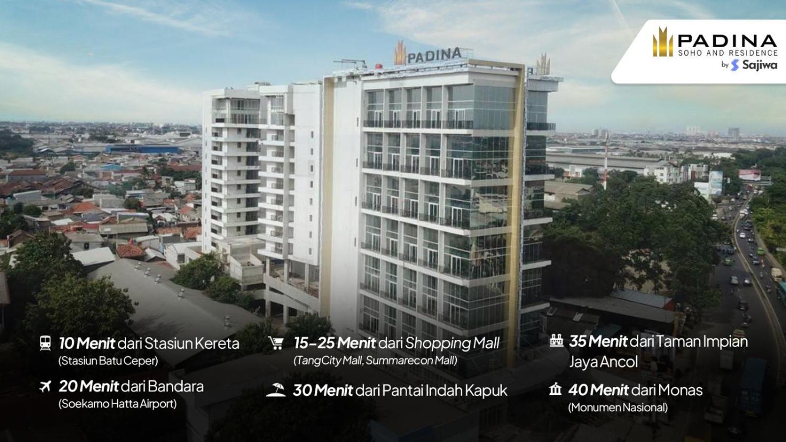 Padina Suites Тангеранг Экстерьер фото